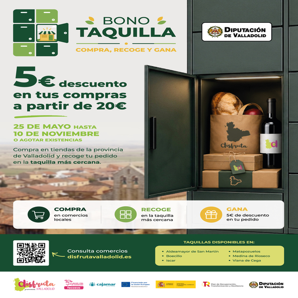 DisfrutaValladolid-BonoTaquilla cartel